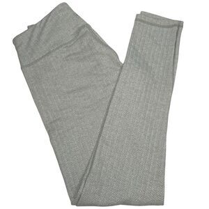 KYODAN gray white chevron leggings size S